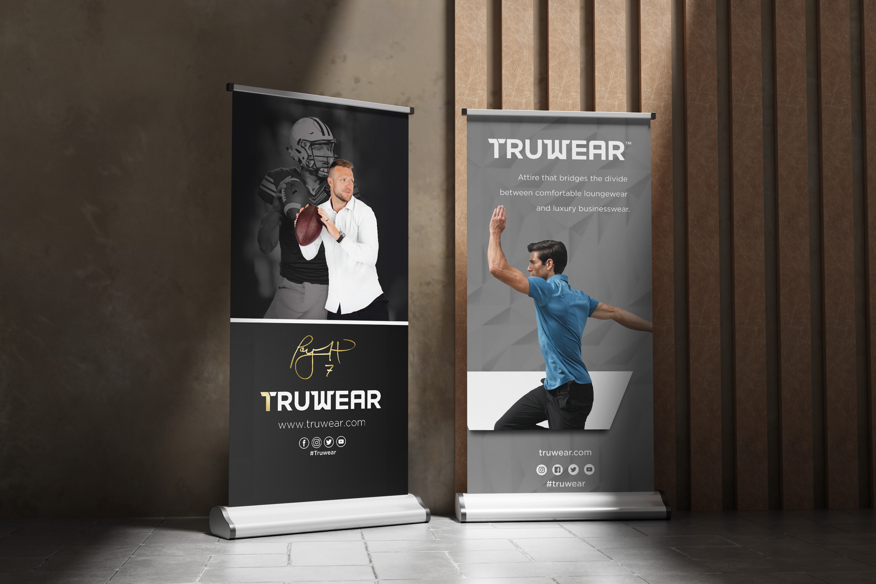 Stand Banner Mockup