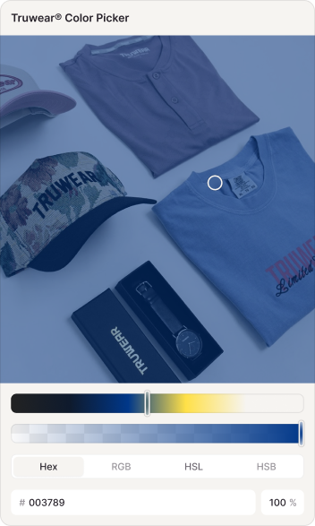 Product Flat Lay Color Picker
